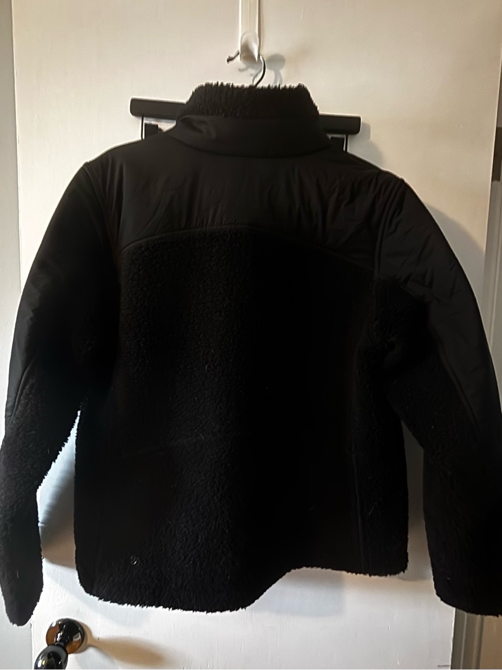 Textured fleece zip up sz 12